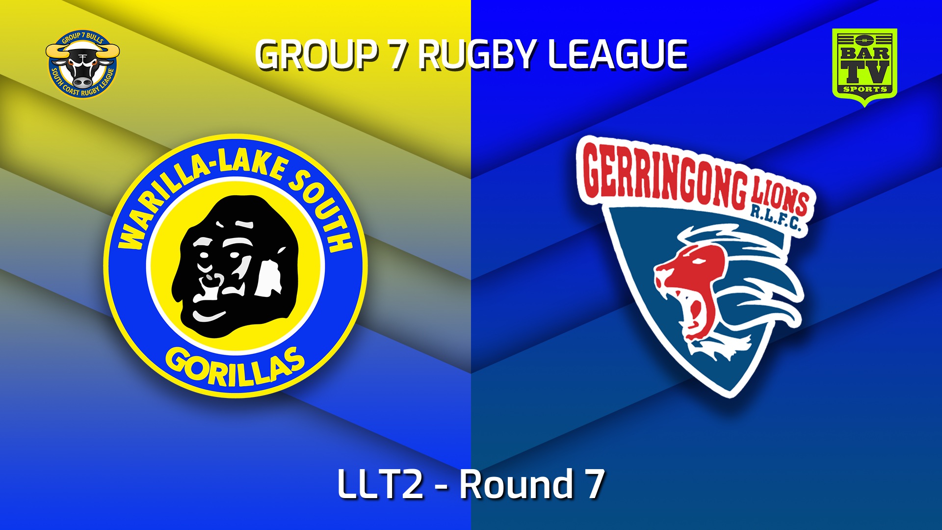 220529-South Coast Round 7 - LLT2 - Warilla-Lake South Gorillas v Gerringong Lions Slate Image