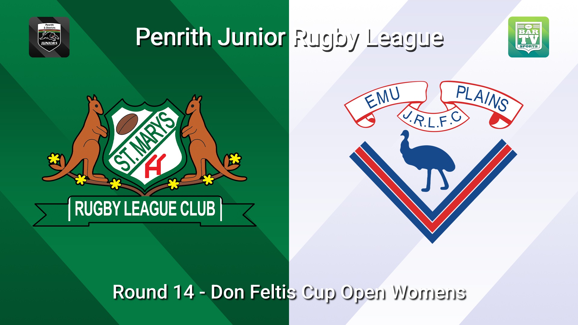 260801-video-Penrith & District Junior Rugby League Round 14 - Don Feltis Cup Open Womens - St Marys v Emu Plains Slate Image