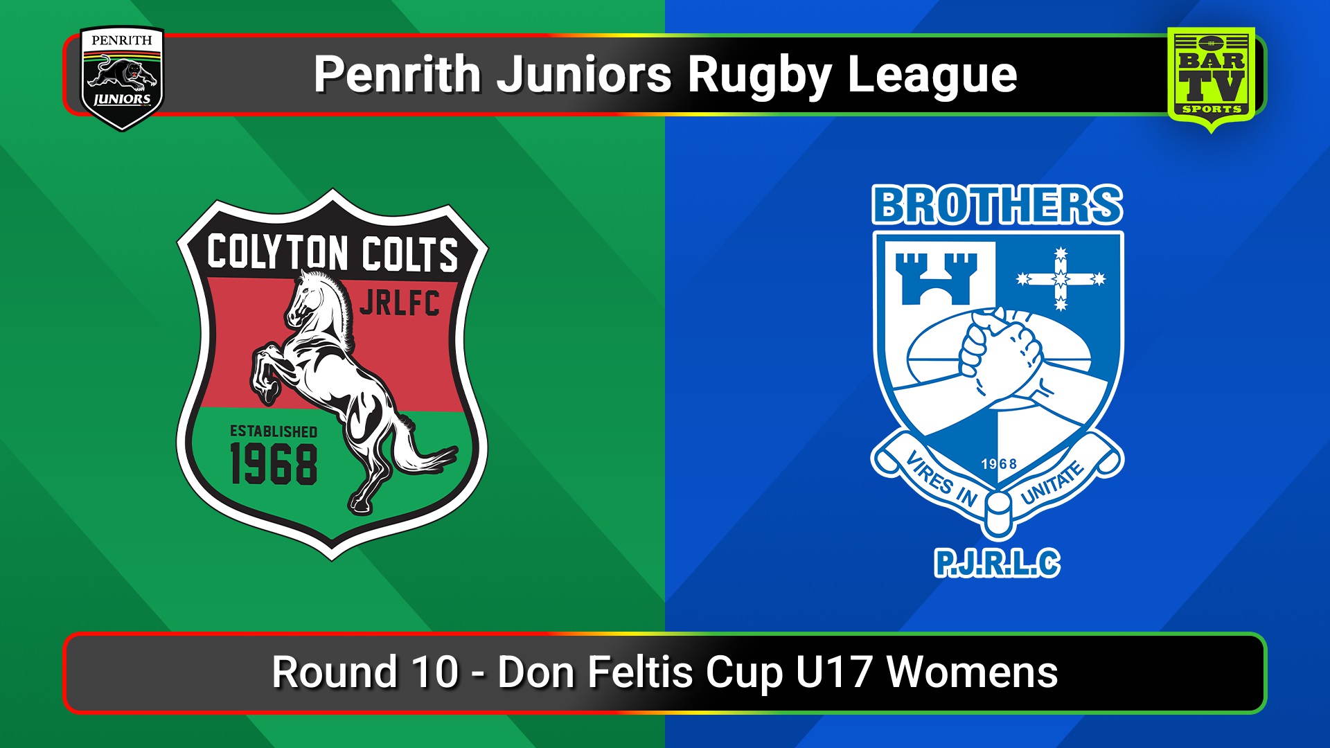 250628-video-Penrith & District Junior Rugby League Round 10 - Don Feltis Cup U17 Womens - Colyton v Brothers Slate Image