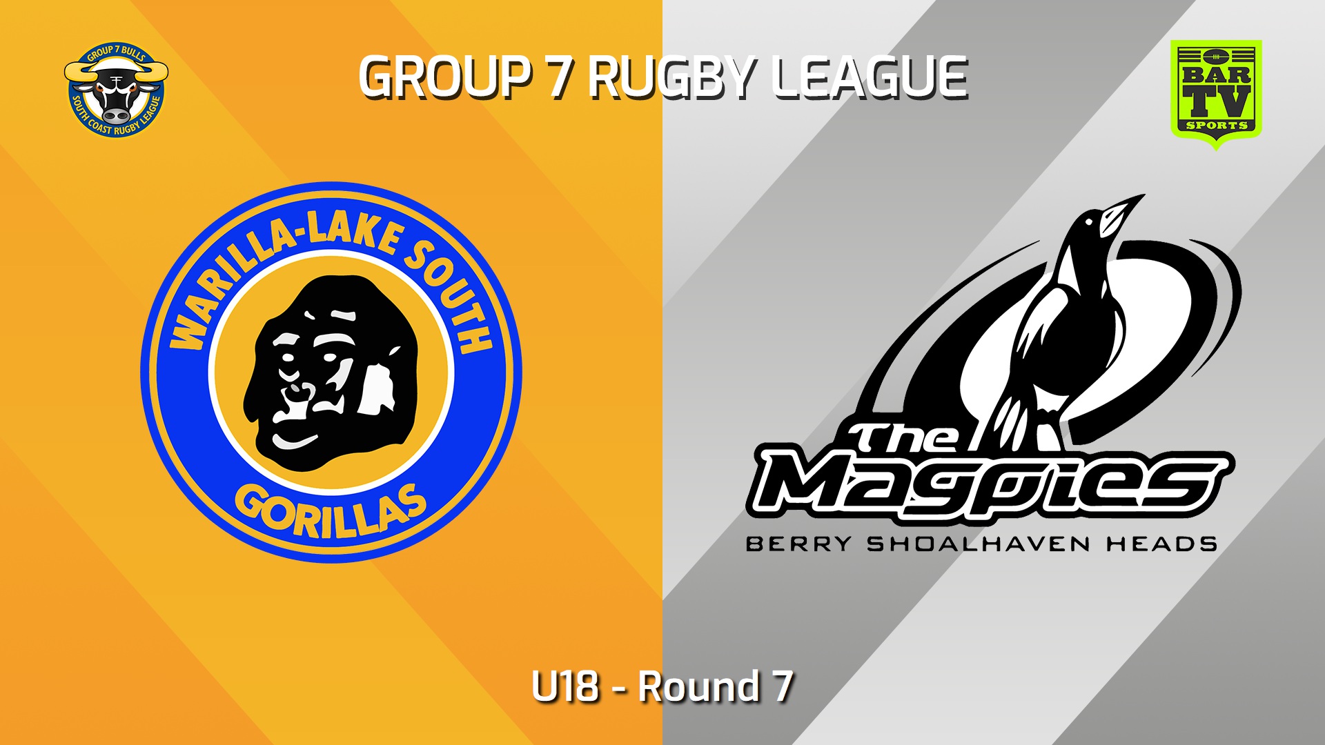 240519-video-South Coast Round 7 - U18 - Warilla-Lake South Gorillas v Berry-Shoalhaven Heads Magpies Slate Image