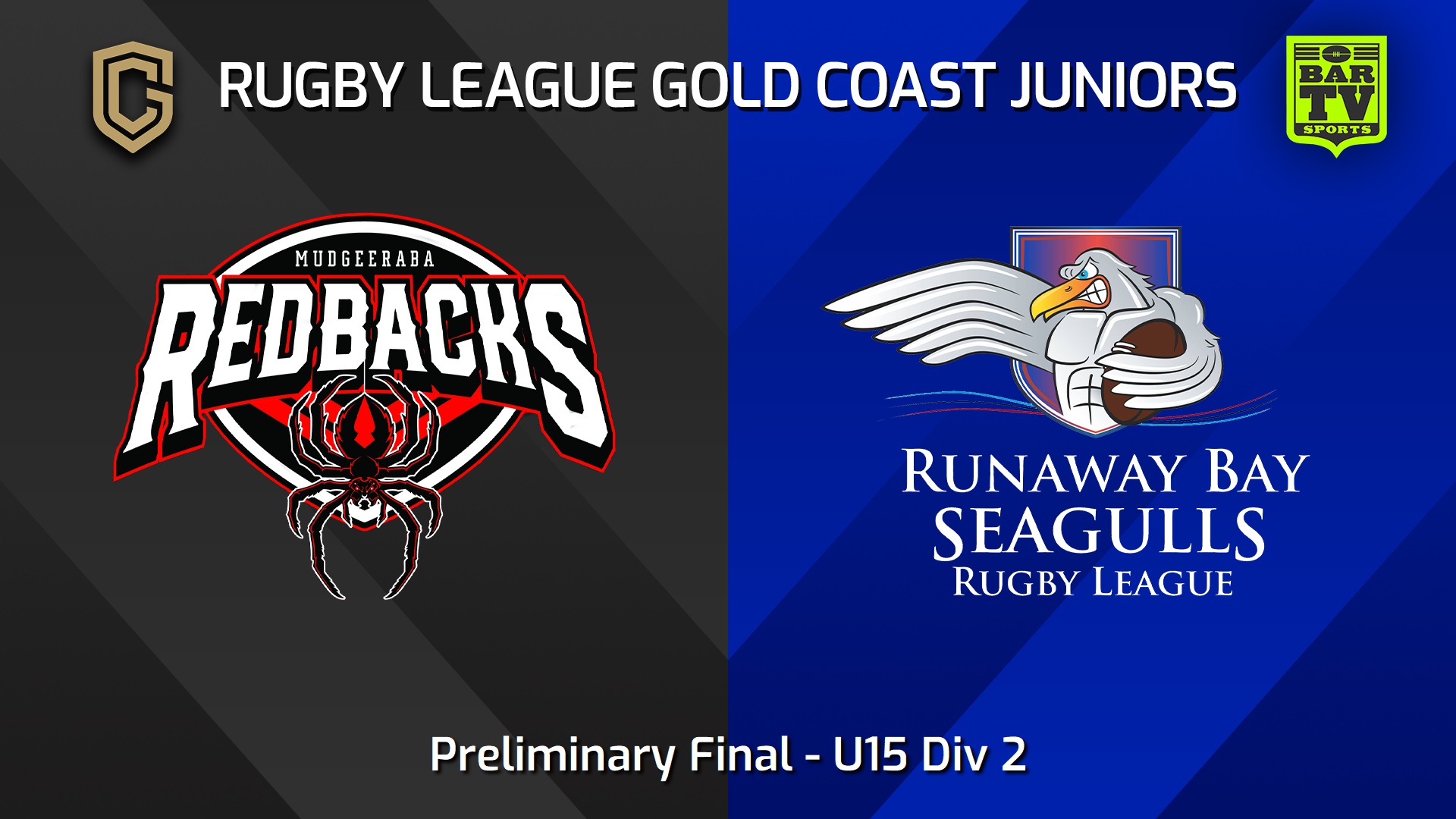 250906-video-Rugby League Gold Coast Juniors Preliminary Final - U15 Div 2 - Mudgeeraba Redbacks v Runaway Bay Seagulls Slate Image