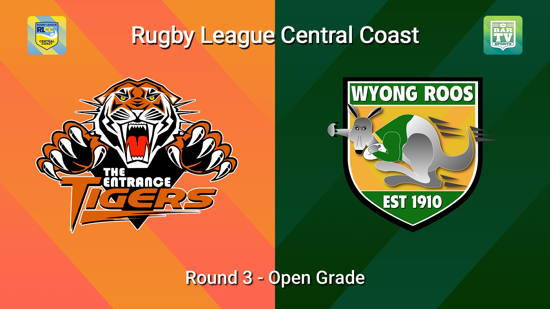 260426-video-RLCC Round 3 - Open Grade - The Entrance Tigers v Wyong Roos Slate Image