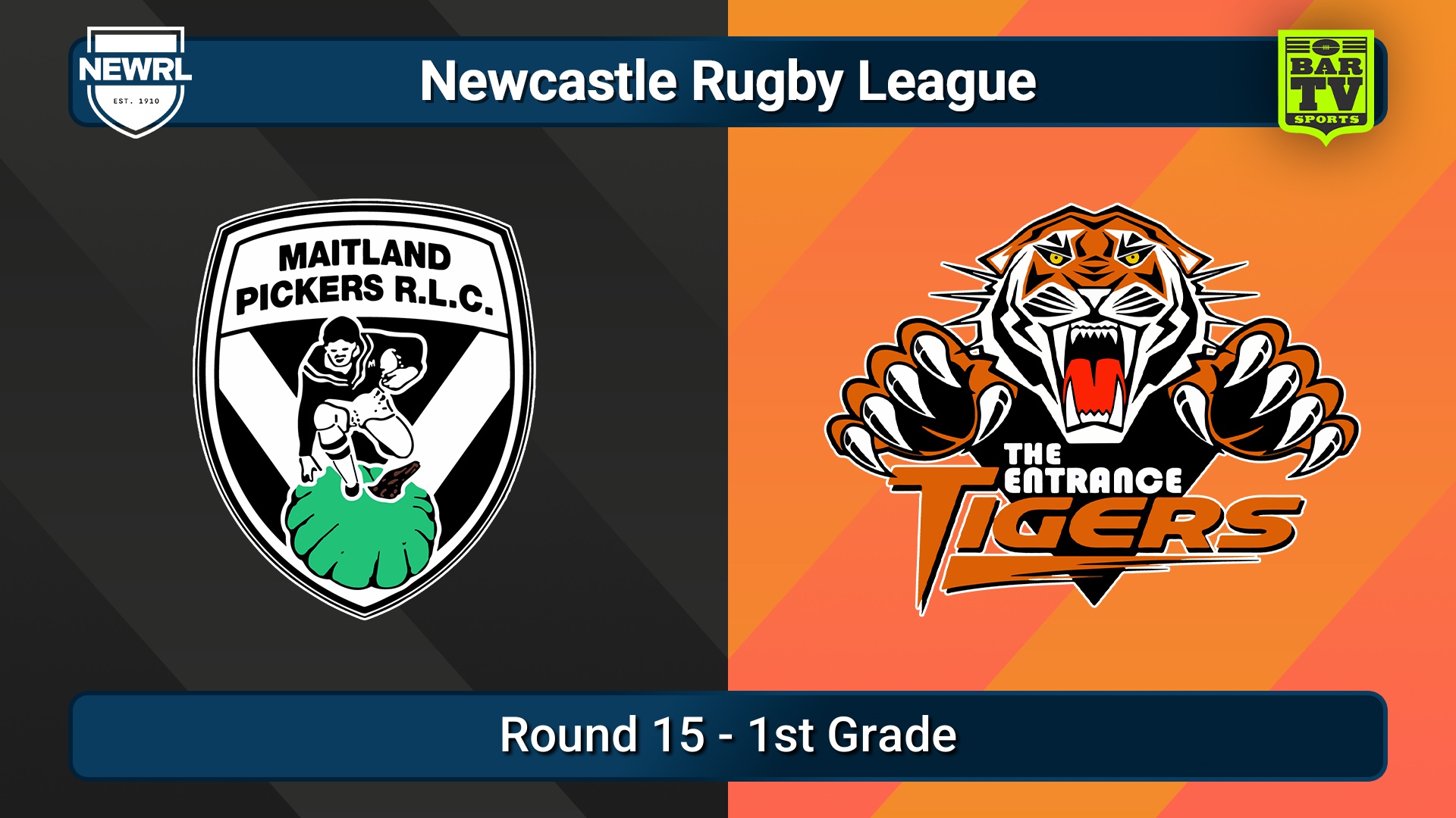 250726-video-Newcastle RL Round 15 - 1st Grade - Maitland Pickers v The Entrance Tigers Slate Image