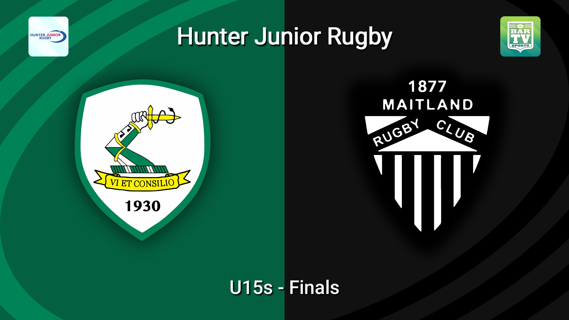 260822-video-Hunter Junior Rugby Union Finals - U15s - Merewether Carlton v Maitland Slate Image