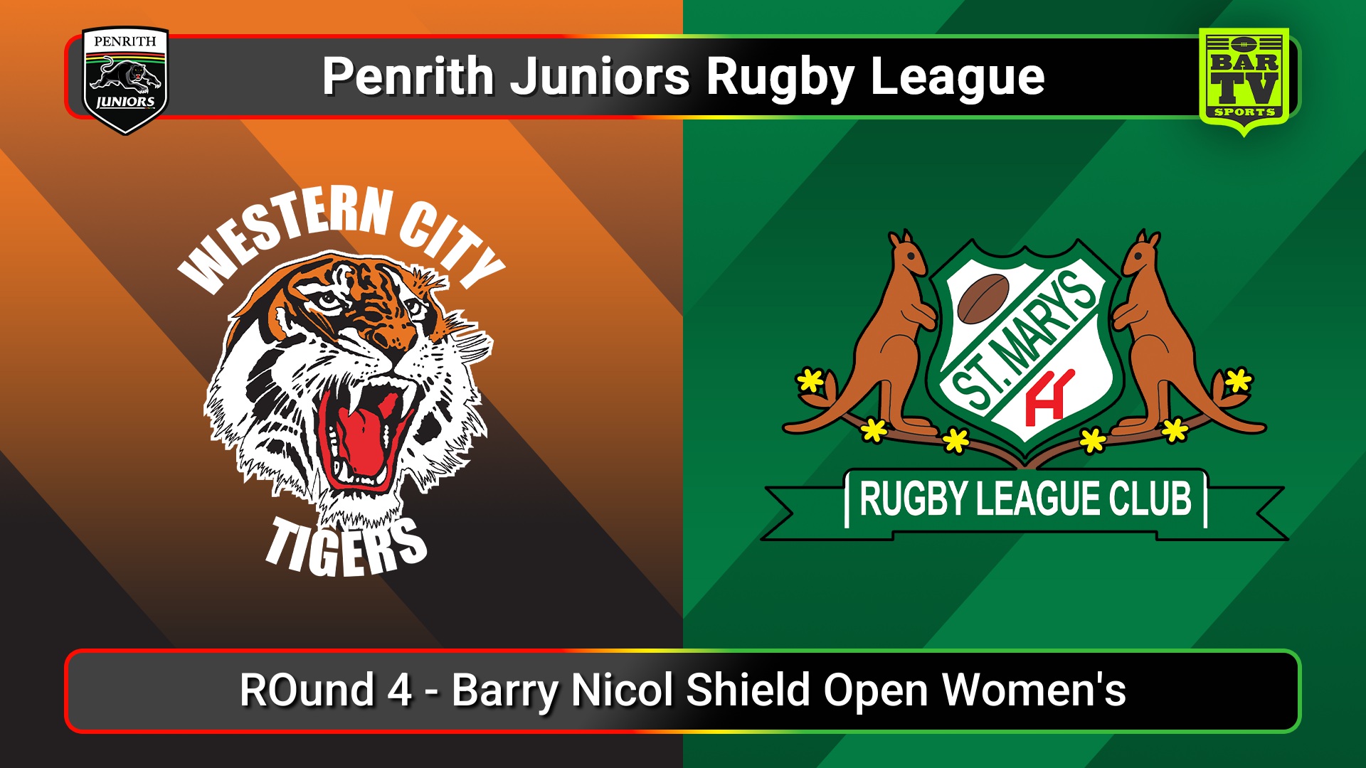 250504-video-Penrith & District Junior Rugby League ROund 4 - Coates Barry Nicol Shield Open Women's - Western City Tigers v St Marys Slate Image
