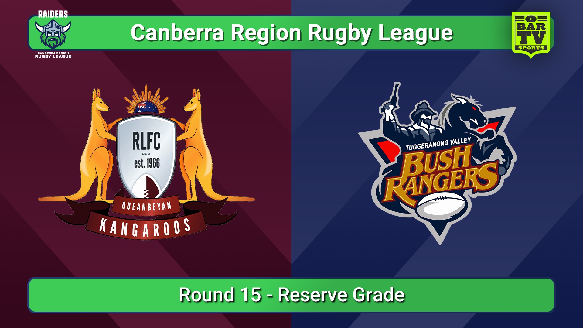 250726-video-Canberra Round 15 - Reserve Grade - Queanbeyan Kangaroos v Tuggeranong Bushrangers Slate Image