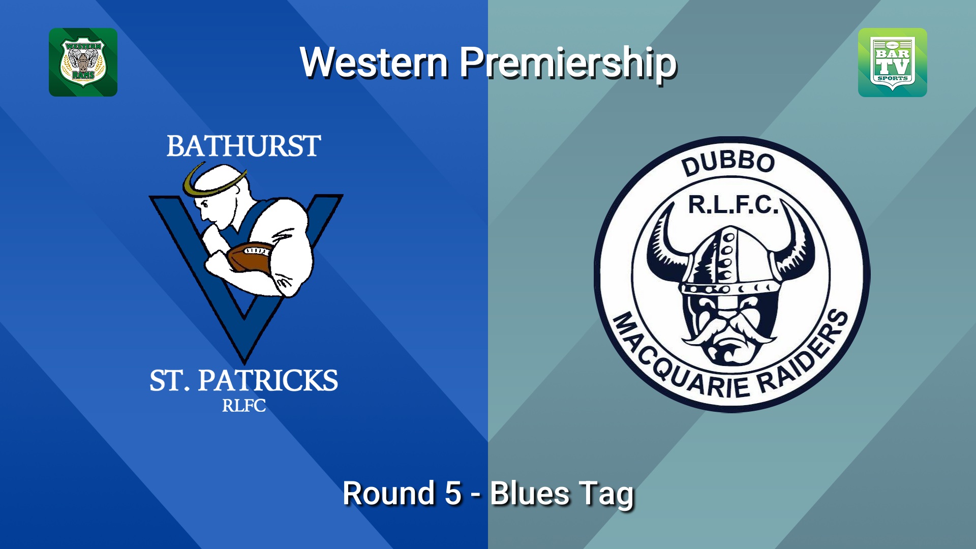 260517-video-Western Premiership Round 5 - Blues Tag - Bathurst St. Pats v Dubbo Macquarie Raiders Minigame Slate Image