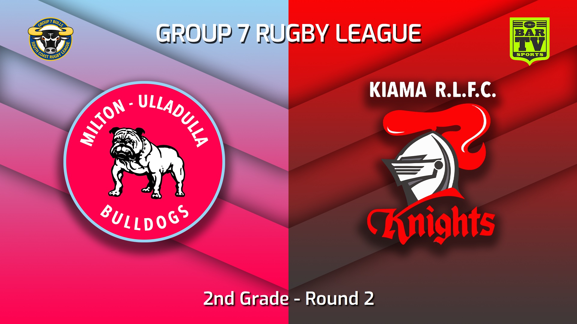230401-South Coast Round 2 - 2nd Grade - Milton-Ulladulla Bulldogs v Kiama Knights Slate Image
