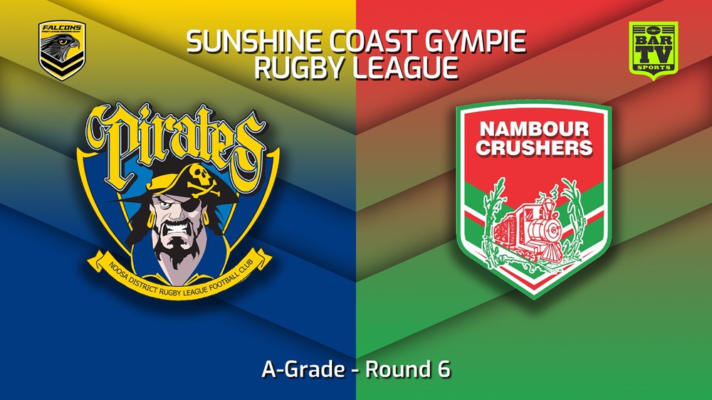 230513-Sunshine Coast RL Round 6 - A-Grade - Noosa Pirates v Nambour Crushers Slate Image