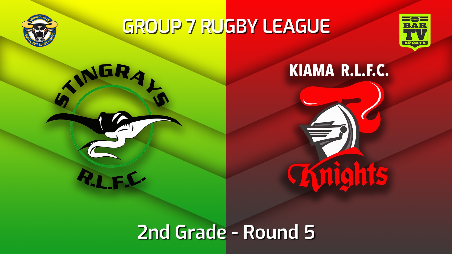 220611-South Coast Round 5 - 2nd Grade - Stingrays of Shellharbour v Kiama Knights Slate Image