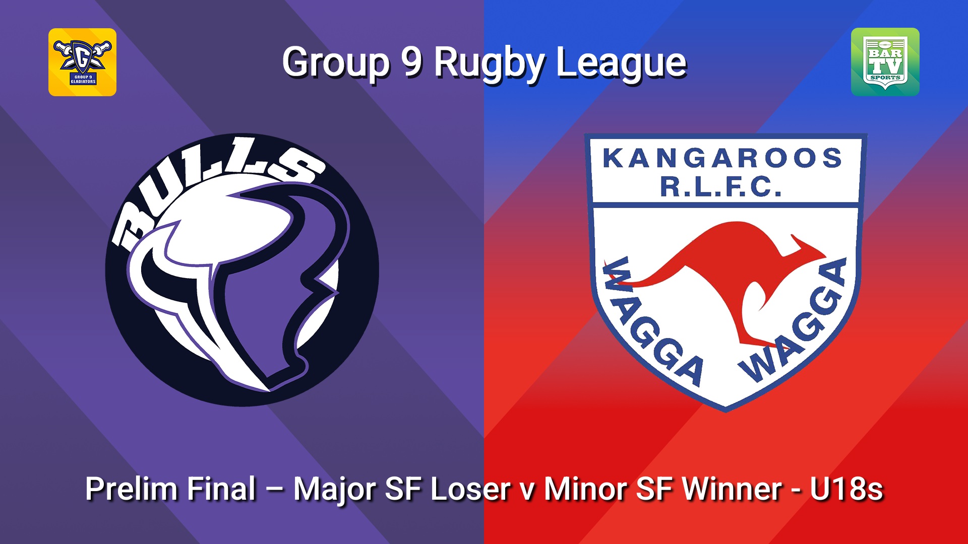 260913-video-Group 9 RL Prelim Final – Major SF Loser v Minor SF Winner - U18s - South City Bulls v Wagga Kangaroos Slate Image