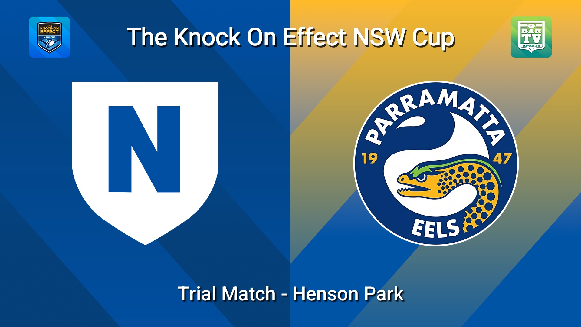 260215-video-The Knock-On Effect NSW Cup Trial Match - Newtown Jets v Parramatta Eels Slate Image