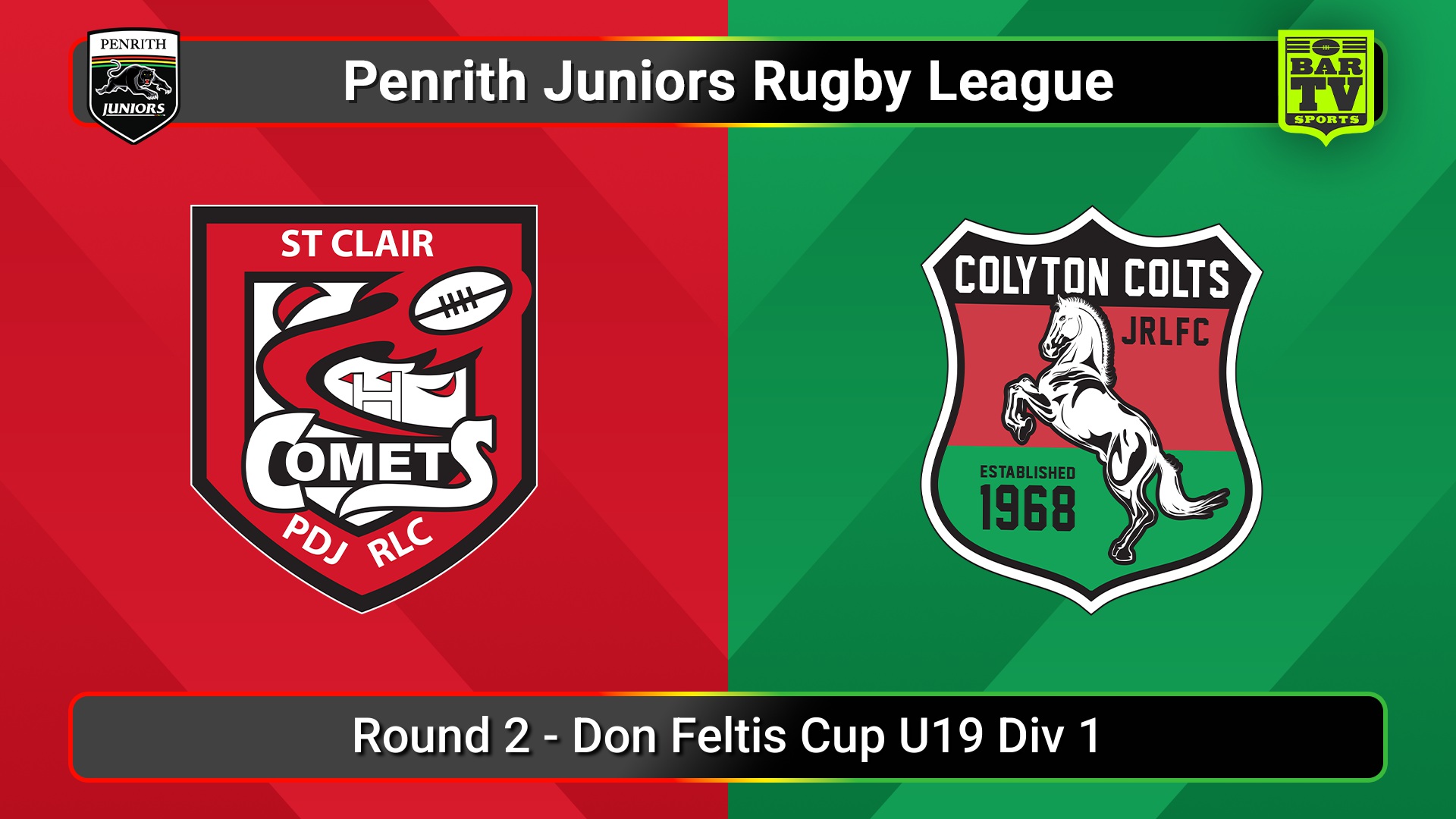 250412-video-Penrith & District Junior Rugby League Round 2 - Don Feltis Cup U19 Div 1 - St Clair v Colyton Slate Image