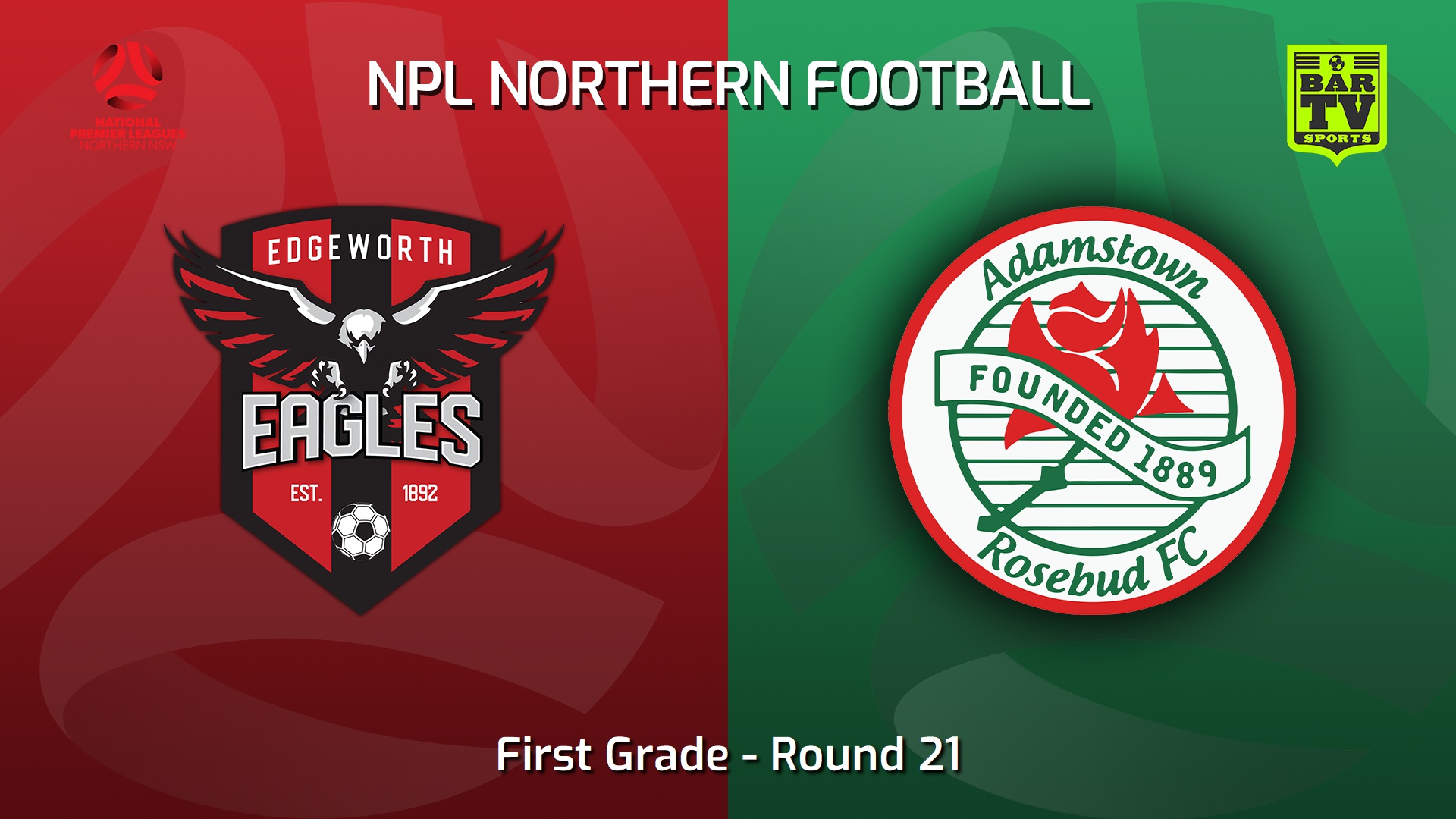 230806-NNSW NPLM Round 21 - Edgeworth Eagles FC v Adamstown Rosebud FC Slate Image