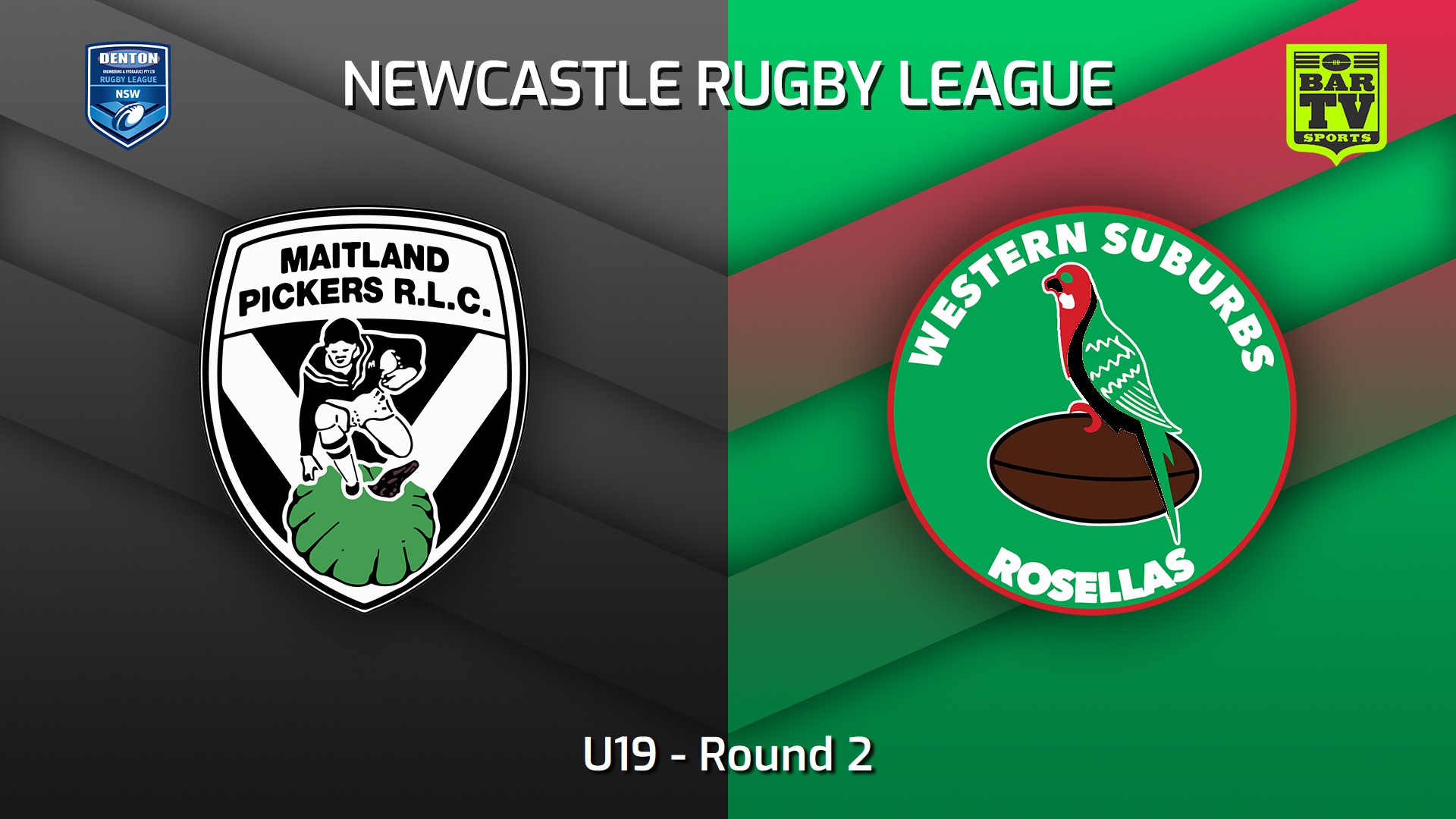 230401-Newcastle RL Round 2 - U19 - Maitland Pickers v Western Suburbs Rosellas Slate Image