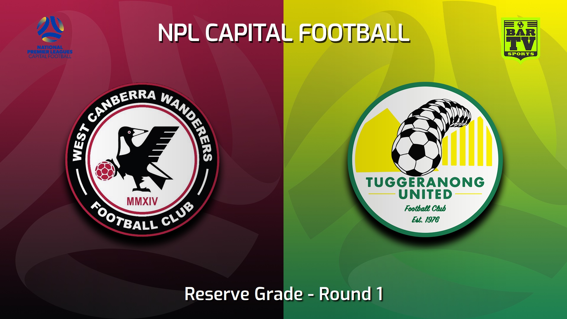 230331-NPL Women - Reserve Grade - Capital Football Round 1 - West Canberra Wanderers FC (women) v Tuggeranong United FC (women) Slate Image