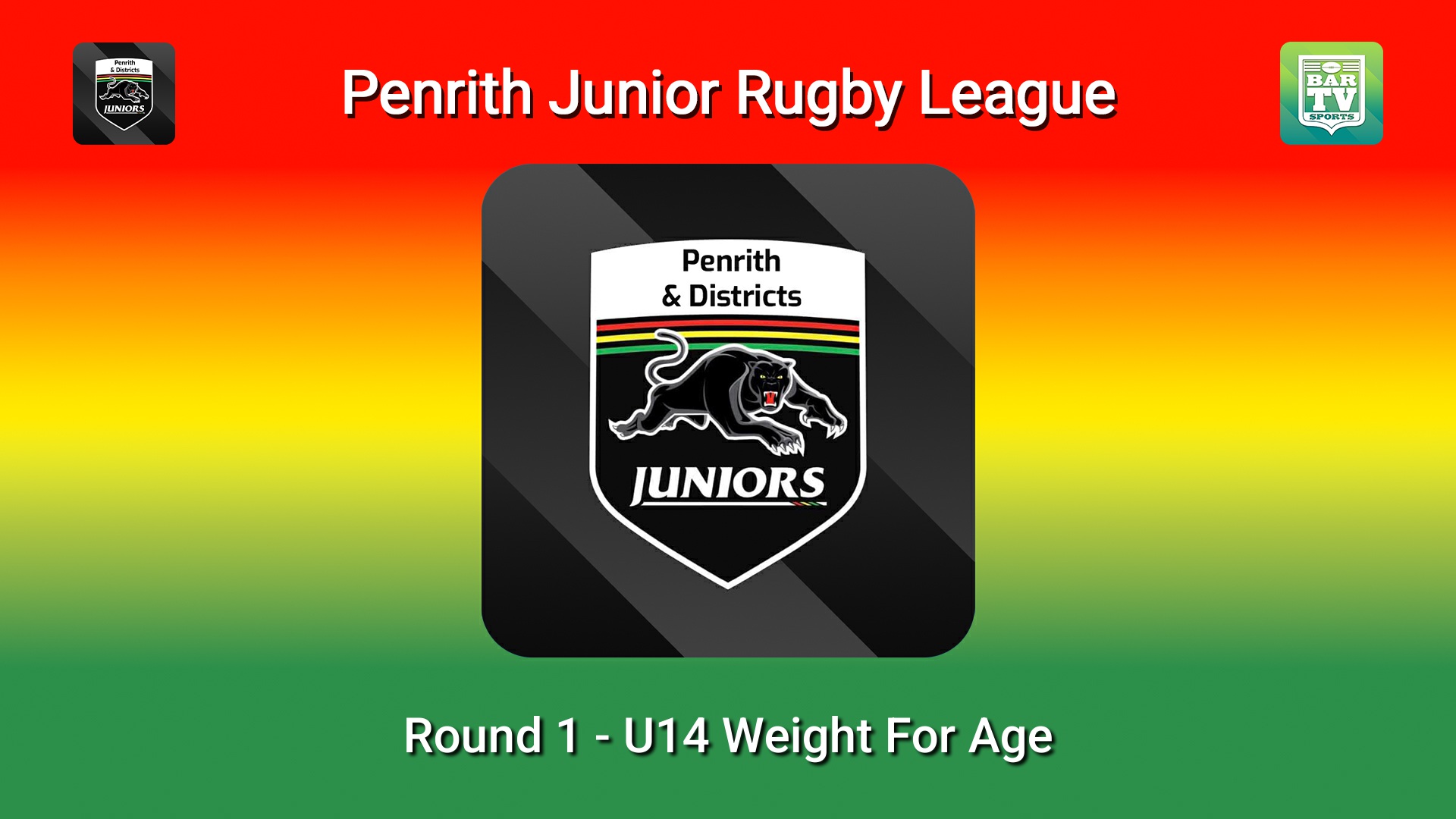 260614-video-Penrith & District Junior Rugby League Round 1 - U14 Weight For Age - Penrith Yellow v Penrith Green Slate Image