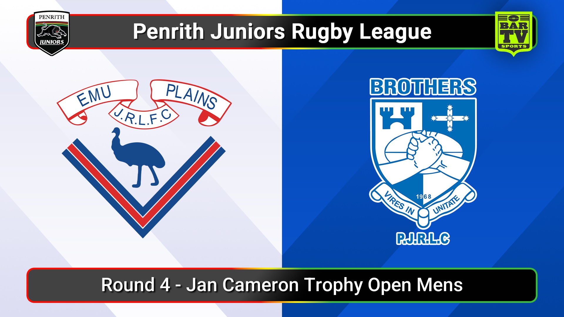 250510-video-Penrith & District Junior Rugby League Round 4 - Jan Cameron Trophy Open Mens - Emu Plains v Brothers Slate Image
