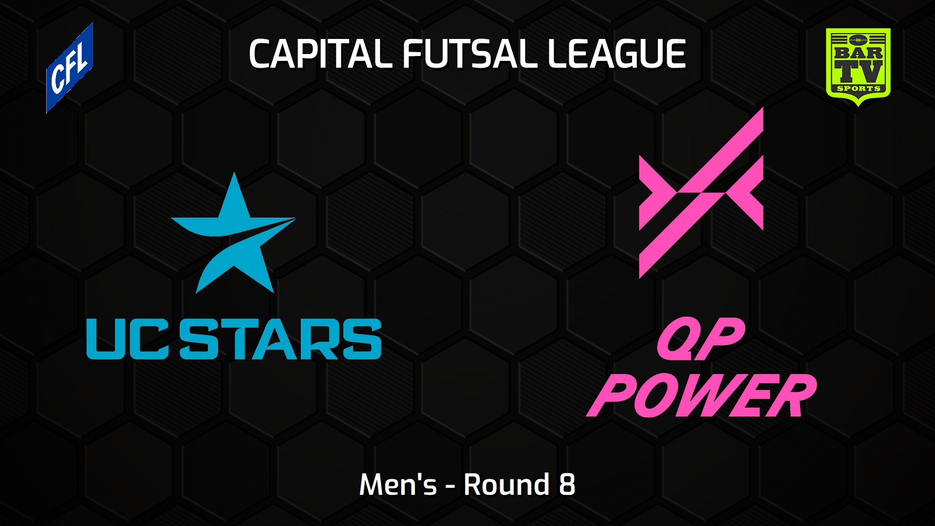 231210-Capital Football Futsal Round 8 - Men's - UC Stars FC v Queanbeyan-Palerang Power Slate Image