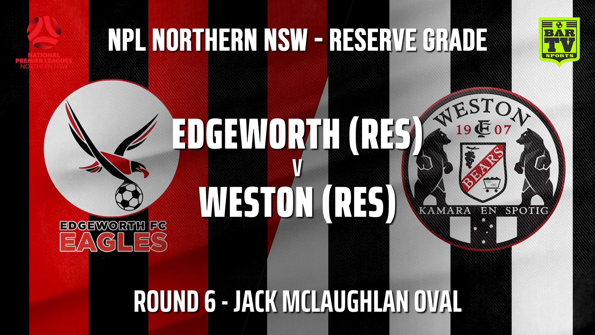 210509-NPL NNSW RES Round 6 - Edgeworth Eagles v Weston Workers FC Slate Image