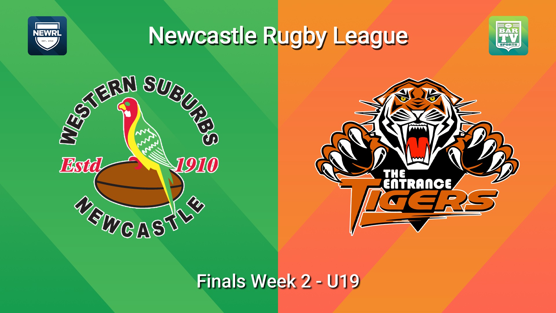 260823-video-Newcastle RL Finals Week 2 - U19 - Western Suburbs Rosellas v The Entrance Tigers Slate Image