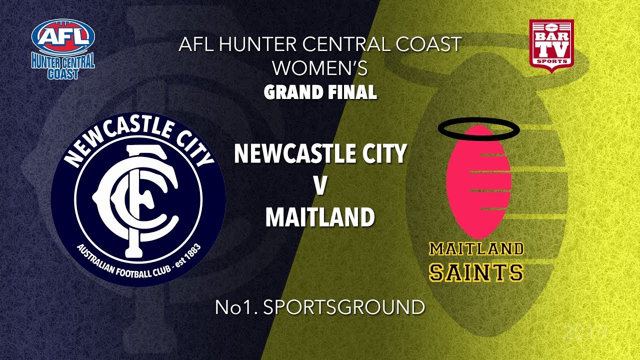 AFL HCC Grand Final - Womens - Newcastle City  v Maitland Saints Slate Image