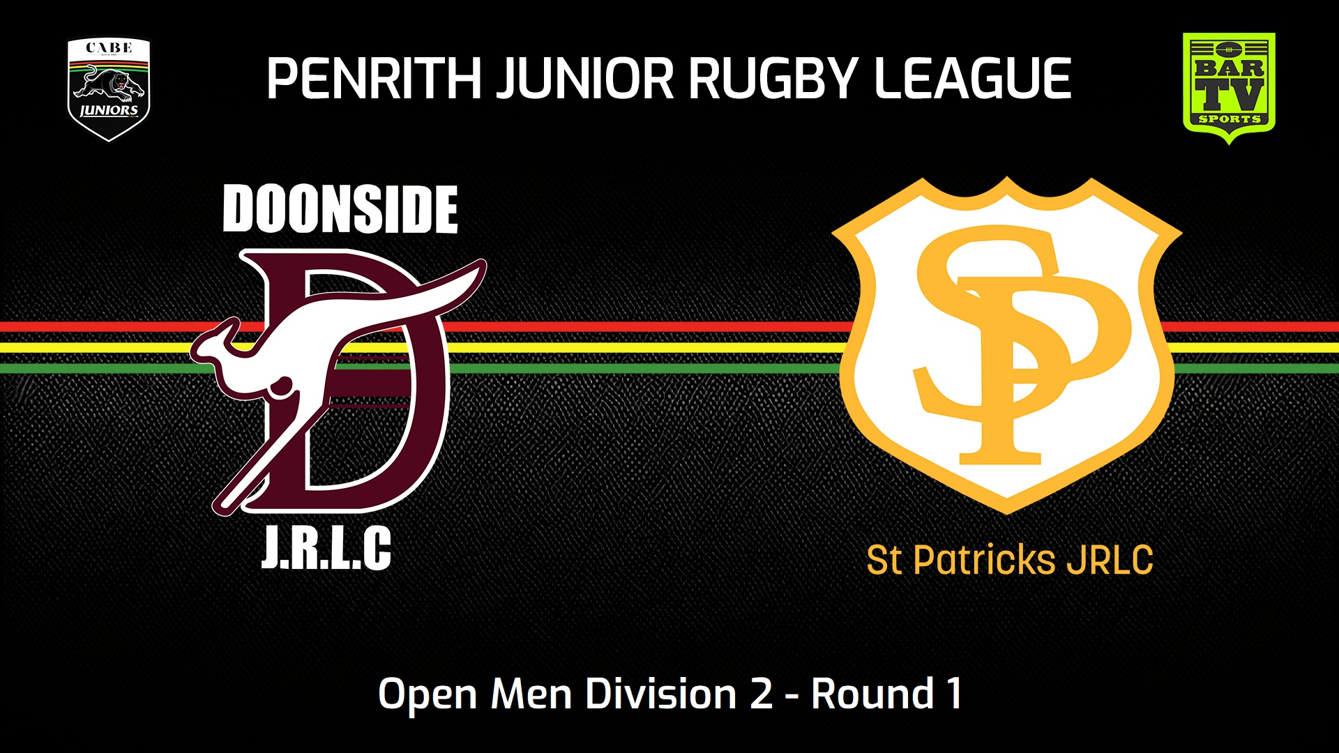 240421-video-Penrith & District Junior Rugby League Round 1 - Open Men Division 2 - Doonside v St Patricks Slate Image