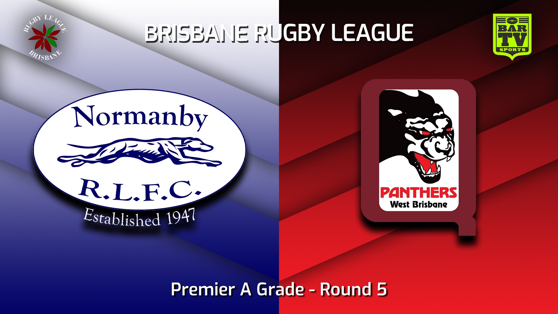 230422-BRL Round 5 - Premier A Grade - Normanby Hounds v West Brisbane Panthers Slate Image