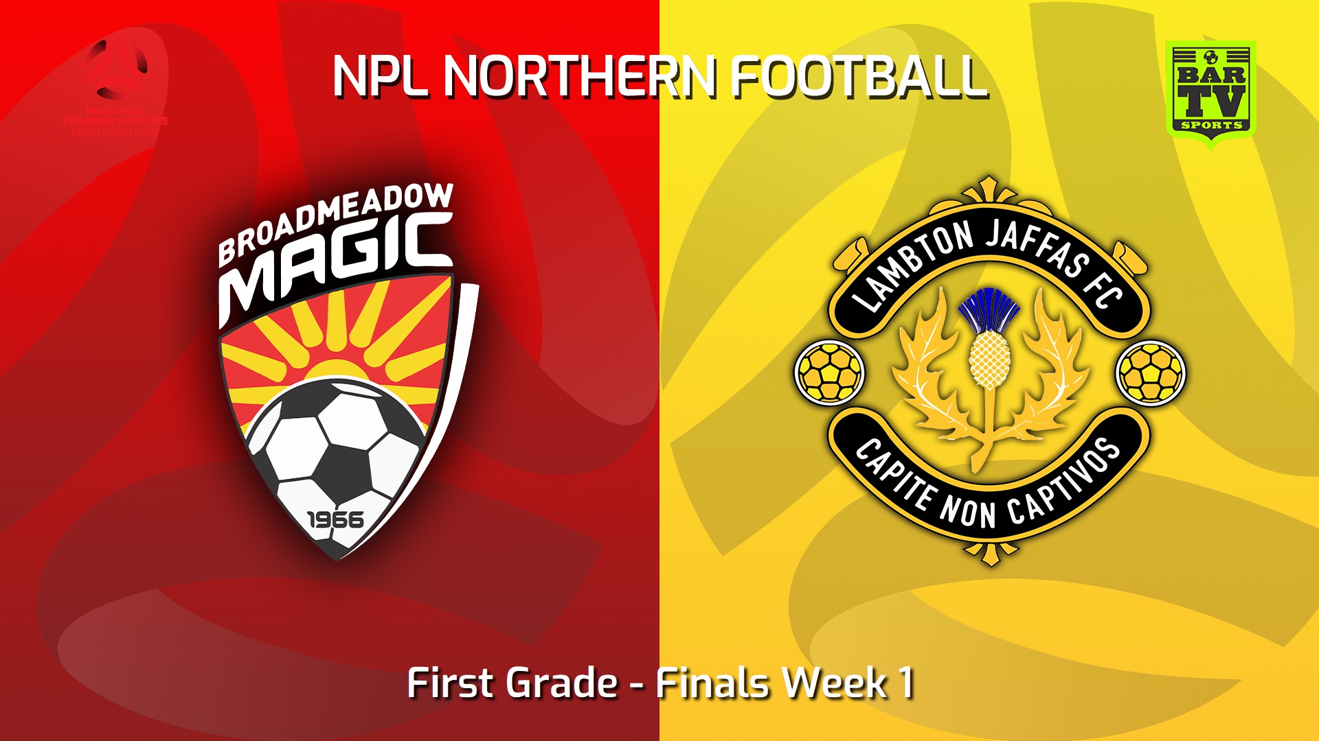 220911-NNSW NPLM Finals Week 1 - Broadmeadow Magic v Lambton Jaffas FC Slate Image