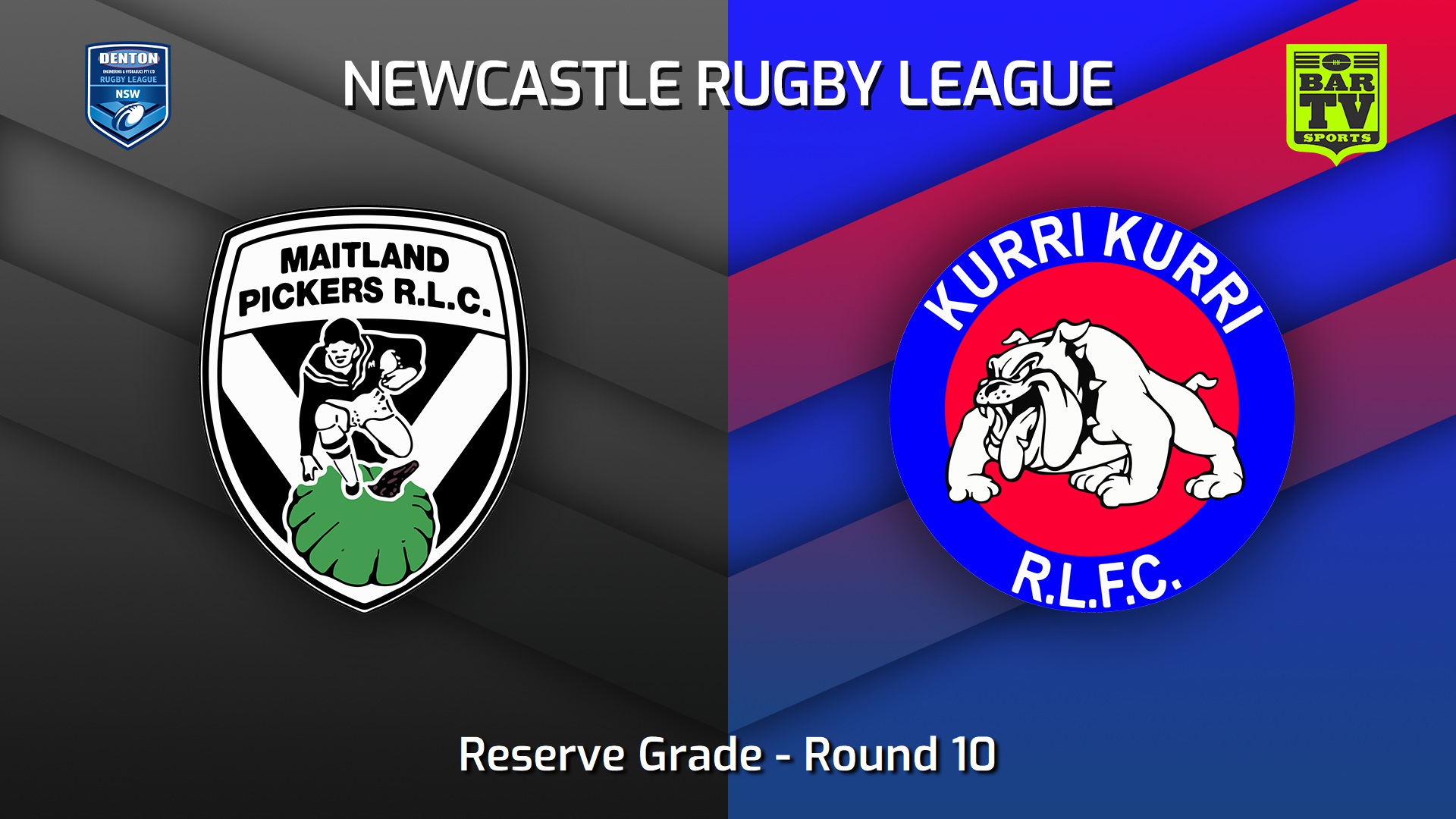 230603-Newcastle RL Round 10 - Reserve Grade - Maitland Pickers v Kurri Kurri Bulldogs Slate Image