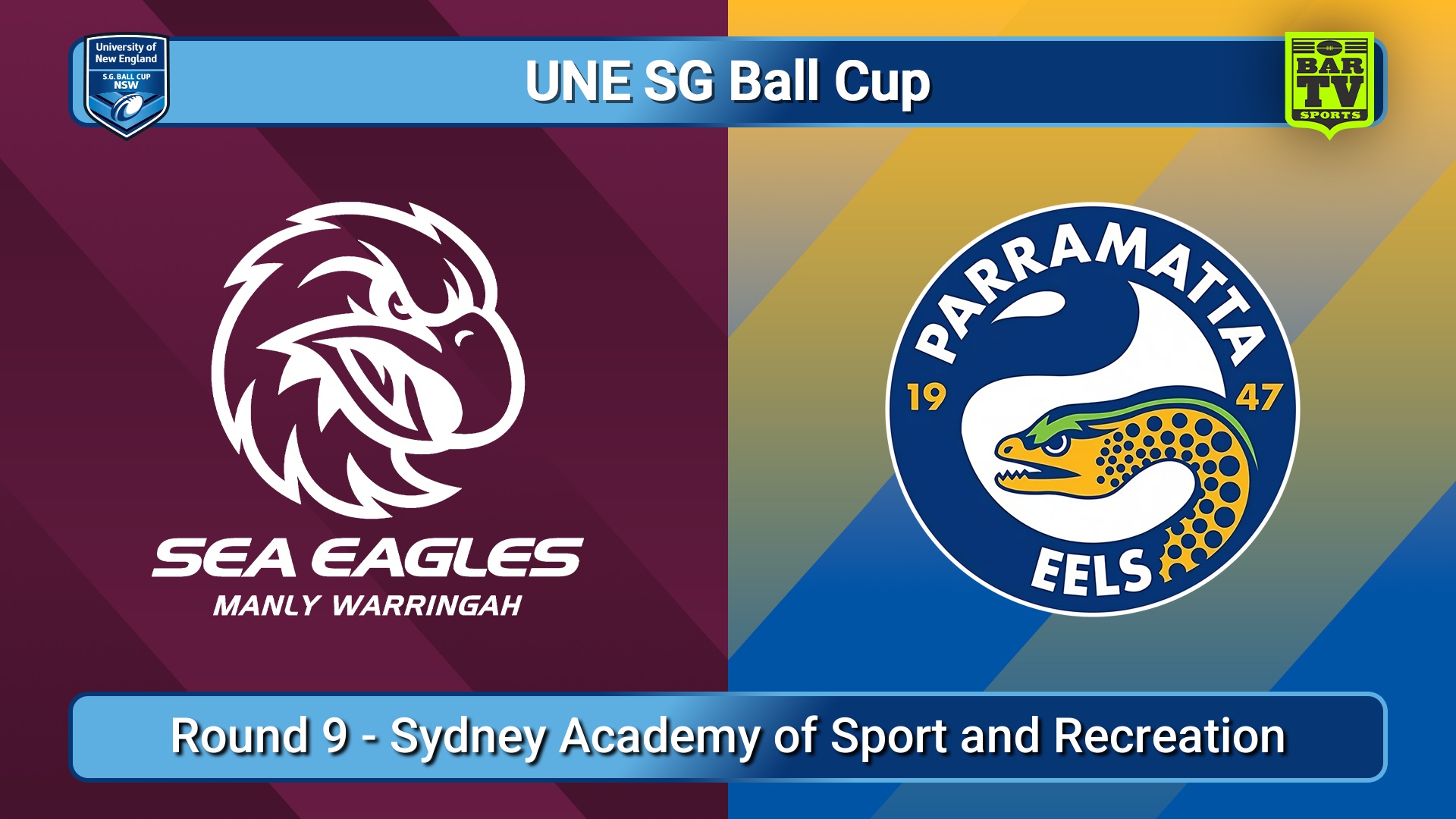 250406-video-UNE SG Ball Cup Round 9 - Manly Warringah Sea Eagles v Parramatta Eels Slate Image