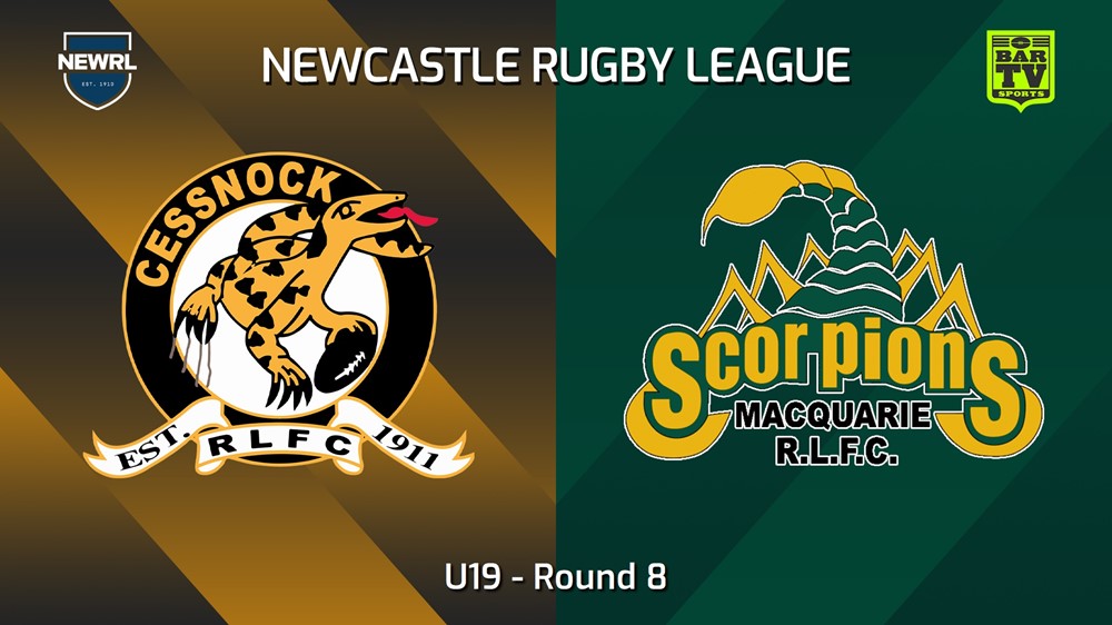 240608-video-Newcastle RL Round 8 - U19 - Cessnock Goannas v Macquarie Scorpions Slate Image