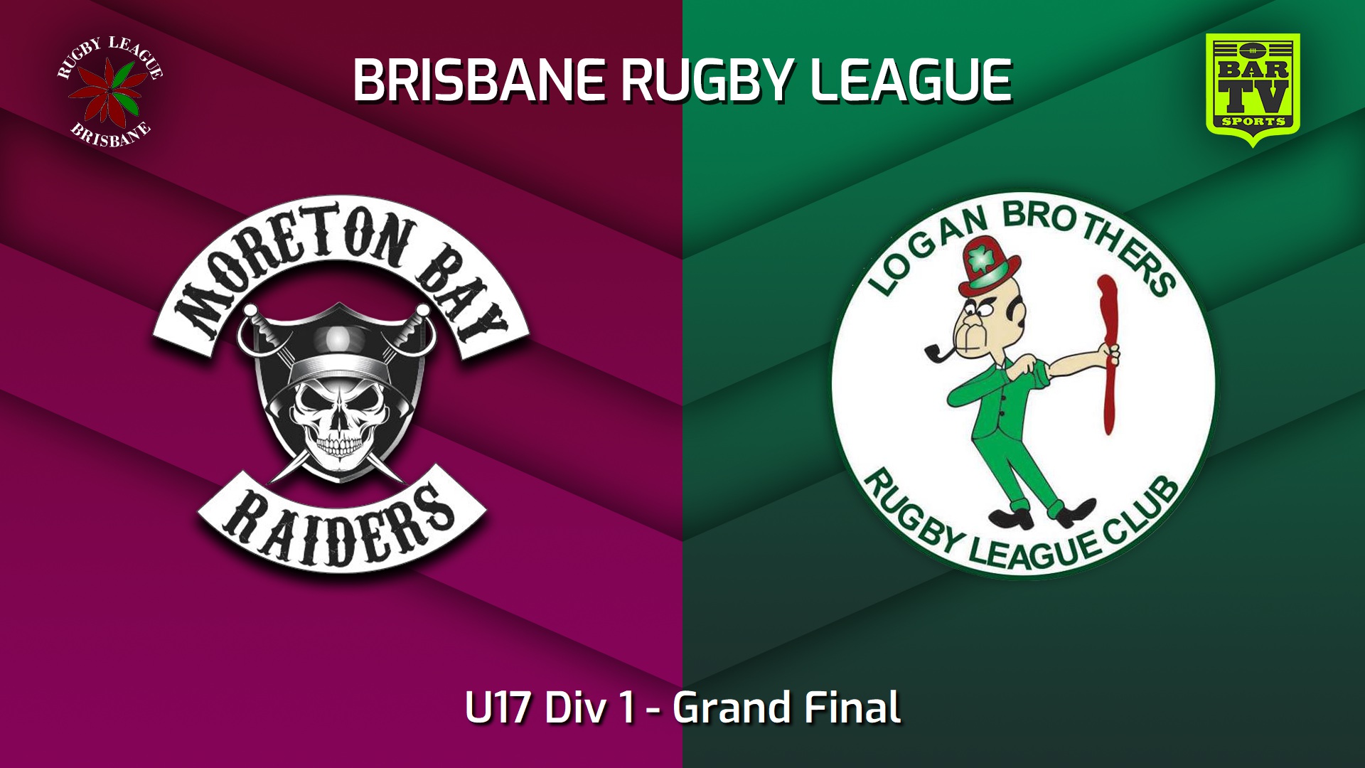230903-BRL Grand Final - U17 Div 1 - Moreton Bay Raiders v Logan Brothers Slate Image
