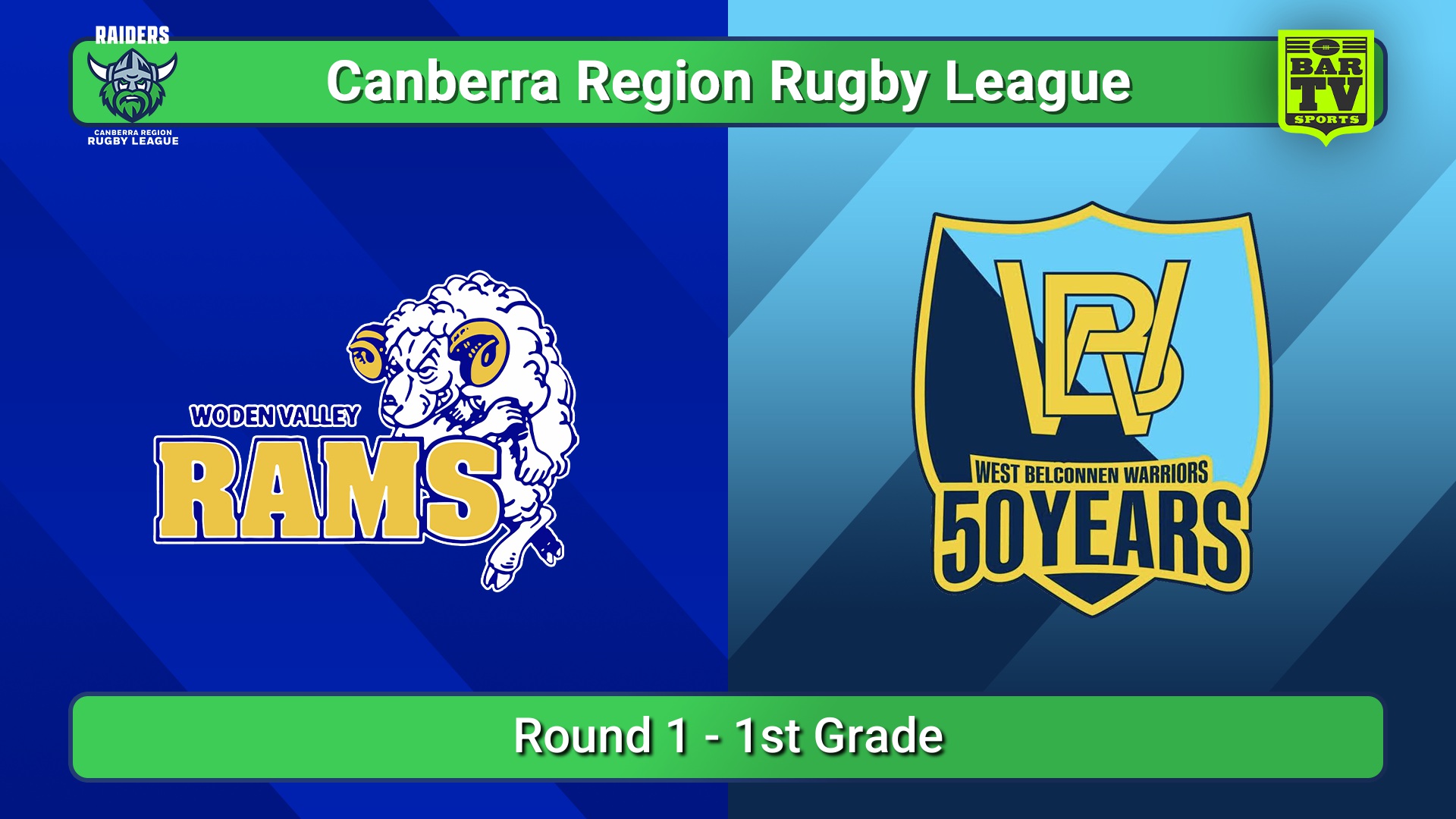 250405-video-Canberra Round 1 - 1st Grade - Woden Valley Rams v West Belconnen Warriors Slate Image
