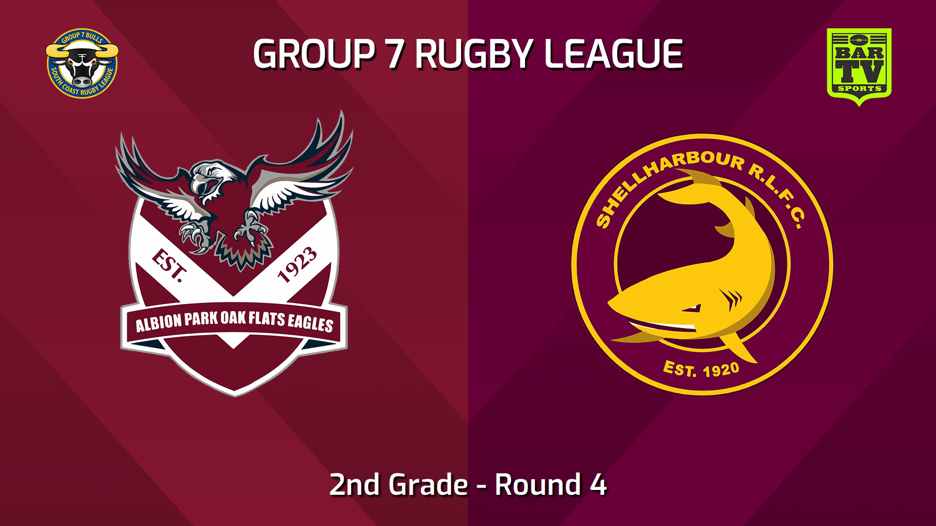 240428-video-South Coast Round 4 - 2nd Grade - Albion Park Oak Flats Eagles v Shellharbour Sharks Slate Image