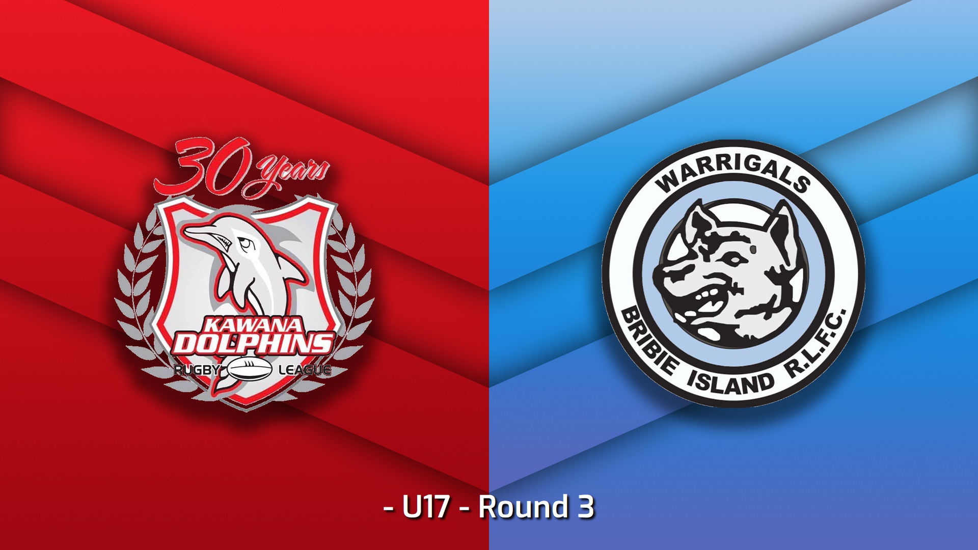 230422-Sunshine Coast Junior Rugby League U17 - Round 3 - Kawana Dolphins v Bribie Island Warrigals Slate Image