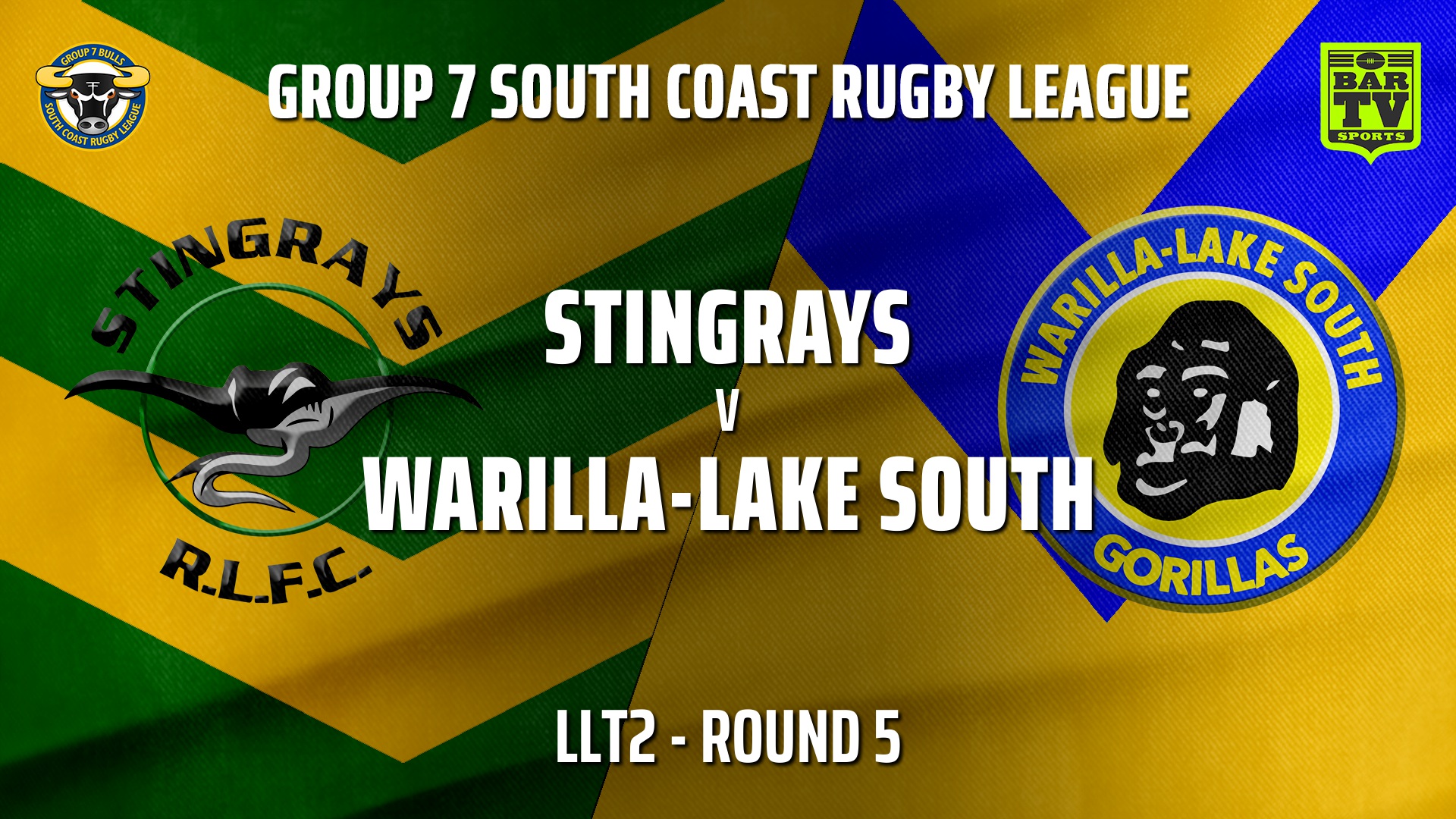 210516-Group 7 RL Round 5 - LLT2 - Stingrays of Shellharbour v Warilla-Lake South Slate Image