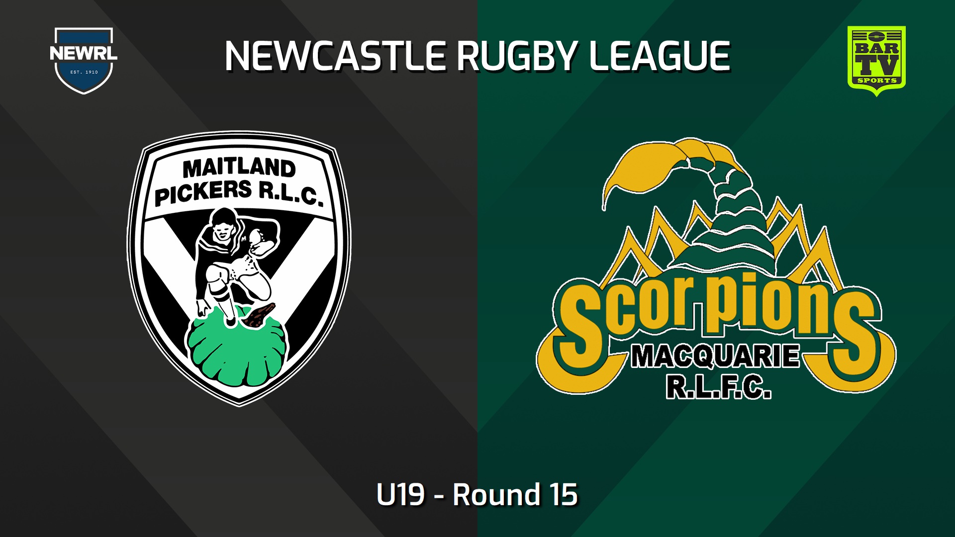 240727-video-Newcastle RL Round 15 - U19 - Maitland Pickers v Macquarie Scorpions Slate Image