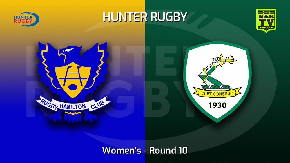220702-Hunter Rugby Round 10 - Women's - Hamilton Hawks v Merewether Carlton Slate Image