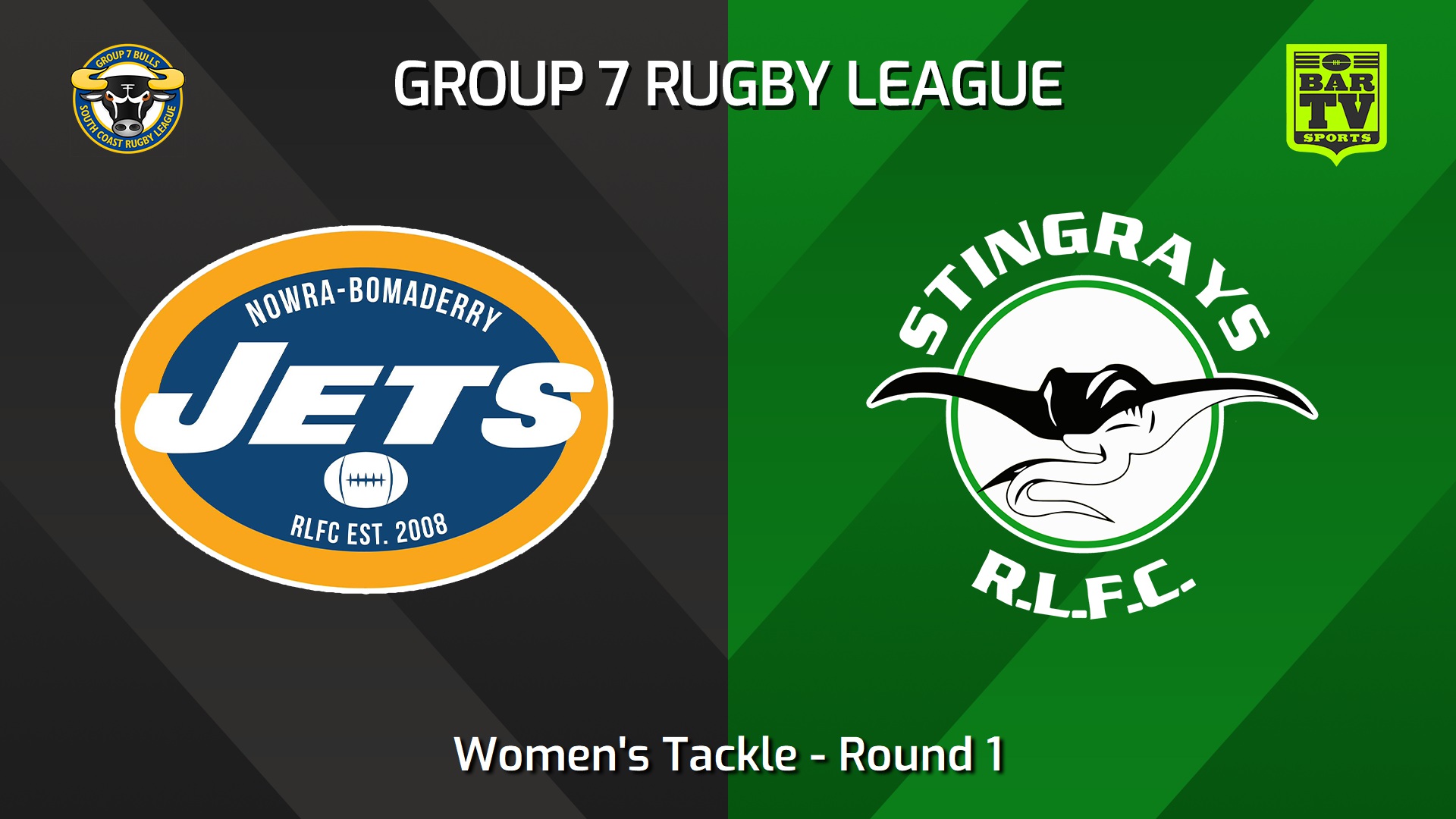 240602-video-South Coast Round 1 - Women's Tackle - Nowra-Bomaderry Jets v Albion Park Stingrays Slate Image