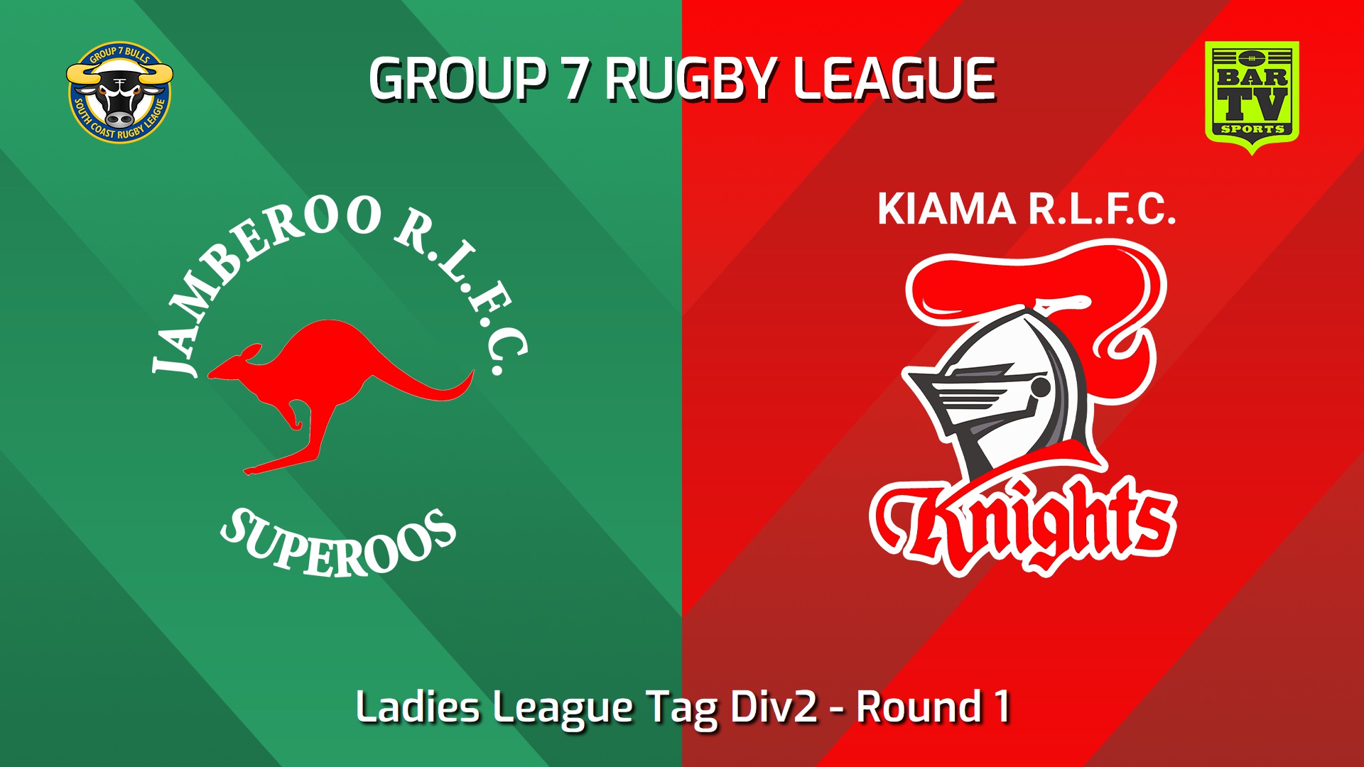240713-video-South Coast Round 1 - Ladies League Tag Div2 - Jamberoo Superoos v Kiama Knights Slate Image