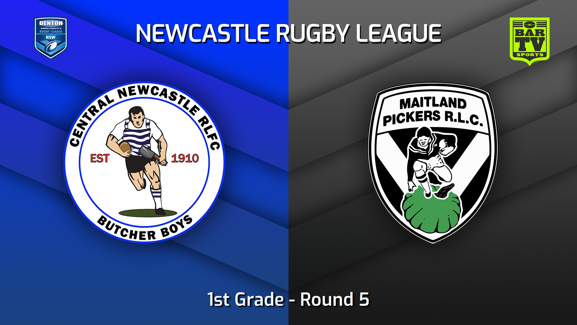 230423-Newcastle RL Round 5 - 1st Grade - Central Newcastle Butcher Boys v Maitland Pickers Slate Image