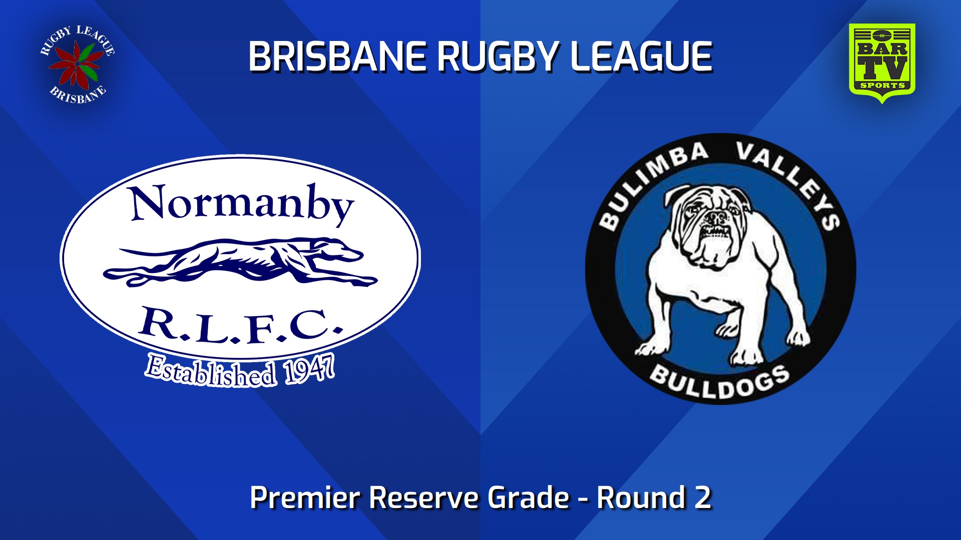 240413-BRL Round 2 - Premier Reserve Grade - Normanby Hounds v Bulimba Valleys Bulldogs Slate Image