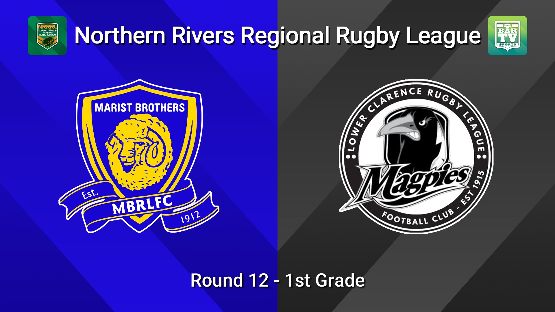 260712-video-Northern Rivers Round 12 - 1st Grade - Lismore Marist Brothers v Lower Clarence Magpies Slate Image