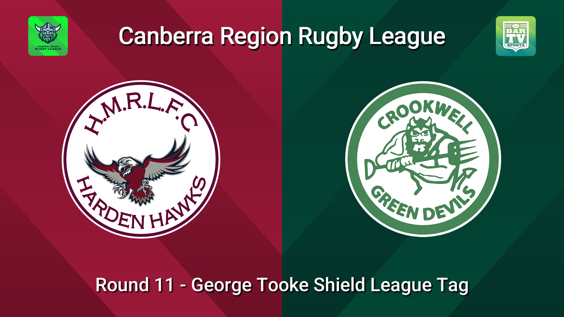 260711-video-Canberra Round 11 - George Tooke Shield League Tag - Harden Hawks v Crookwell Green Devils Slate Image