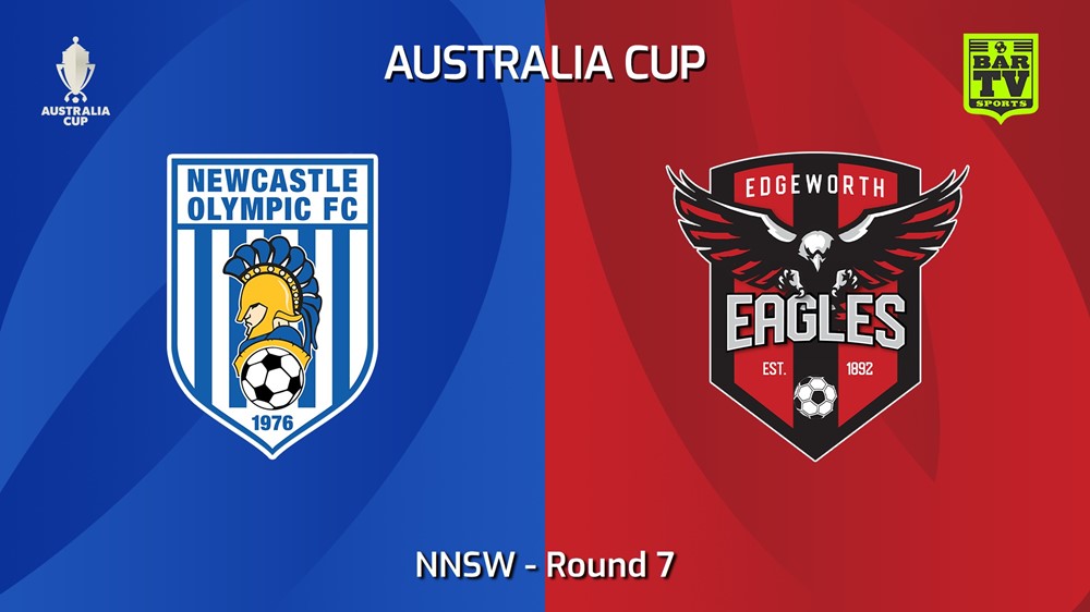 240612-video-Australia Cup Qualifying Northern NSW Round 7 - Newcastle Olympic v Edgeworth Eagles FC Slate Image