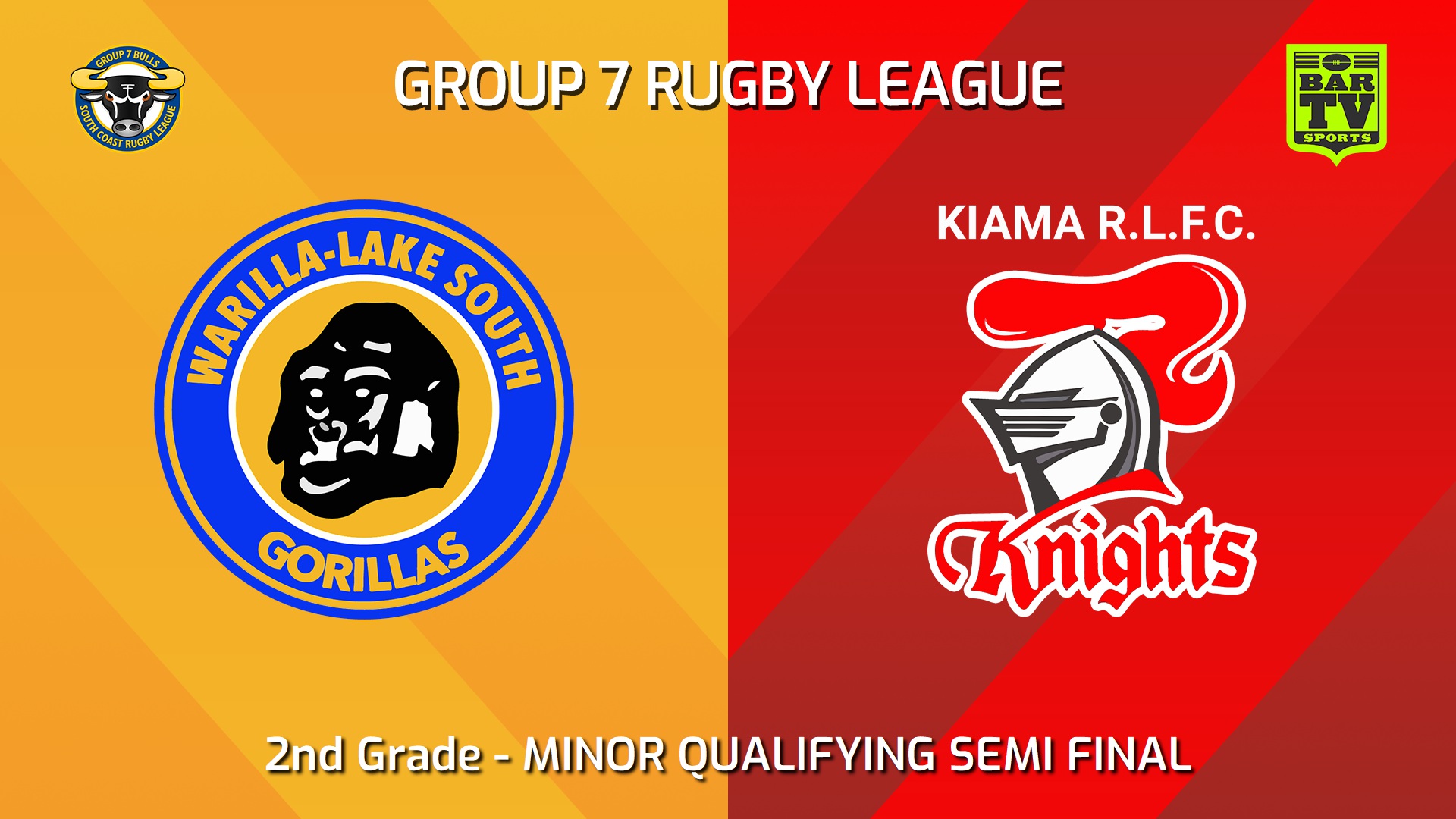 240824-video-South Coast MINOR QUALIFYING SEMI FINAL - 2nd Grade - Warilla-Lake South Gorillas v Kiama Knights Slate Image