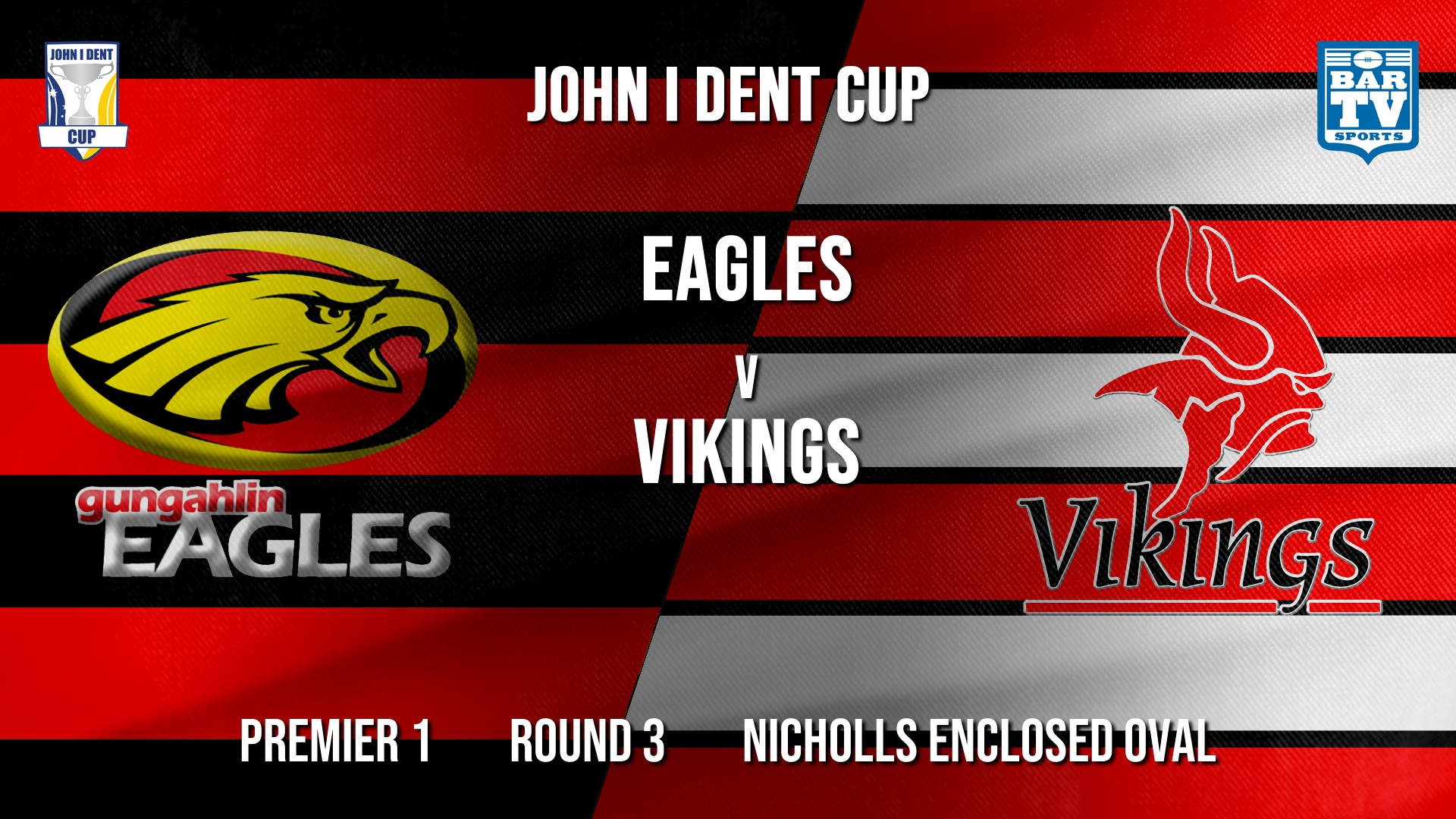 John I Dent Round 3 - Premier 1 - Gungahlin Eagles v Tuggeranong Vikings Slate Image