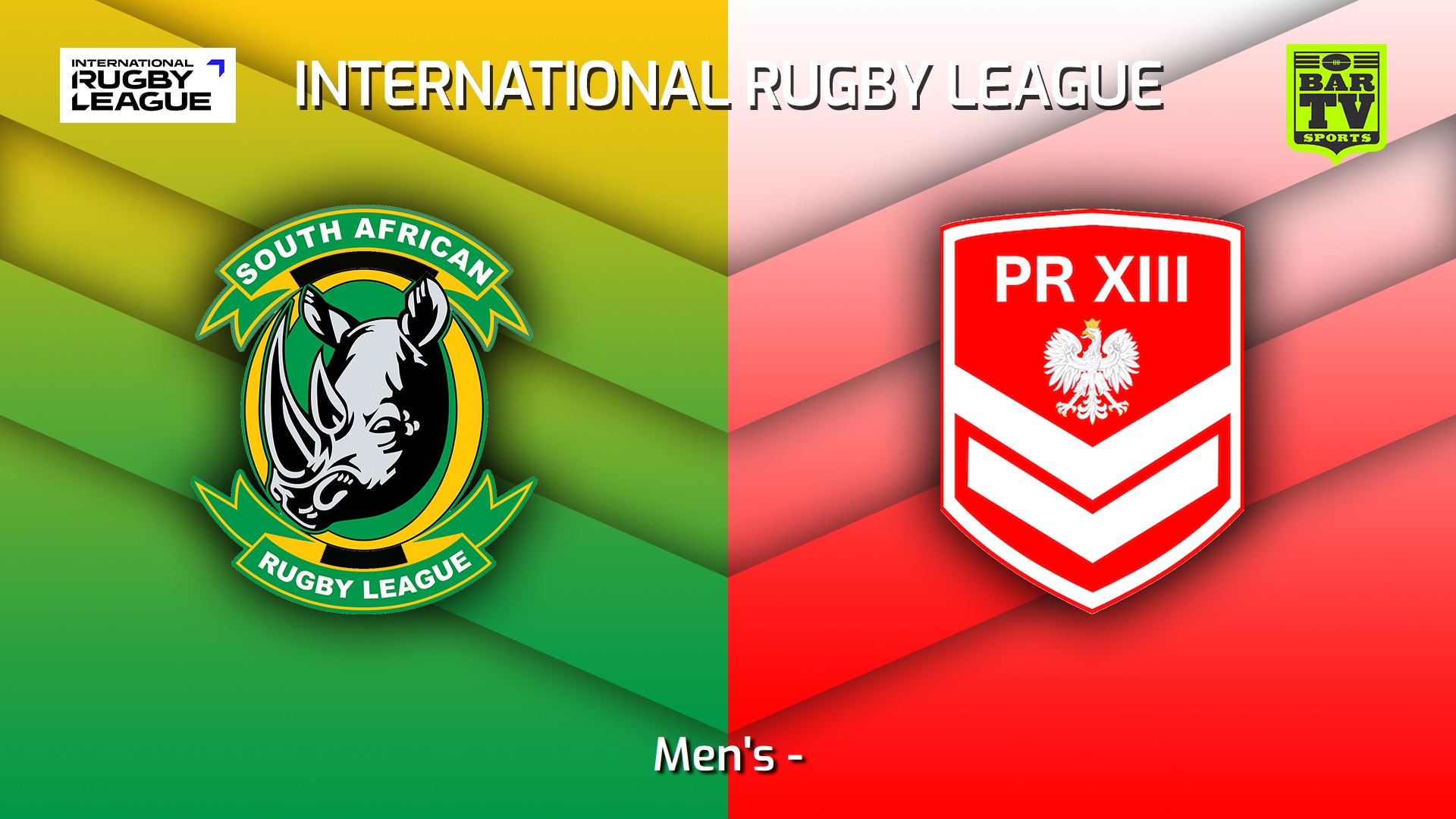 221126-International RL Men's - South Africa v Poland Slate Image