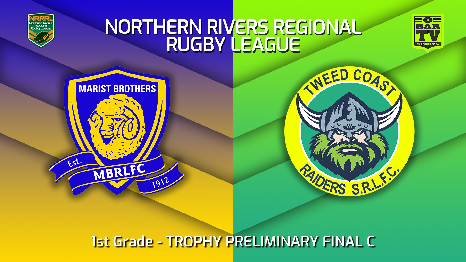 220820-Northern Rivers TROPHY PRELIMINARY FINAL C - 1st Grade - Lismore Marist Brothers v Tweed Coast Raiders Slate Image